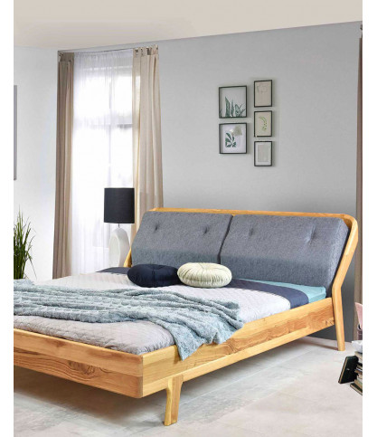 Millésime - Lit robuste en chêne massif