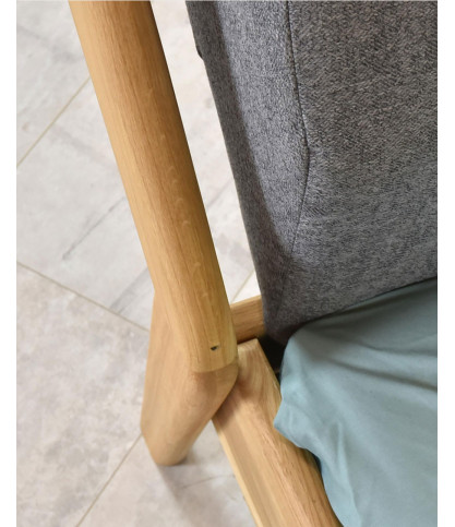 Millésime - Lit robuste en chêne massif