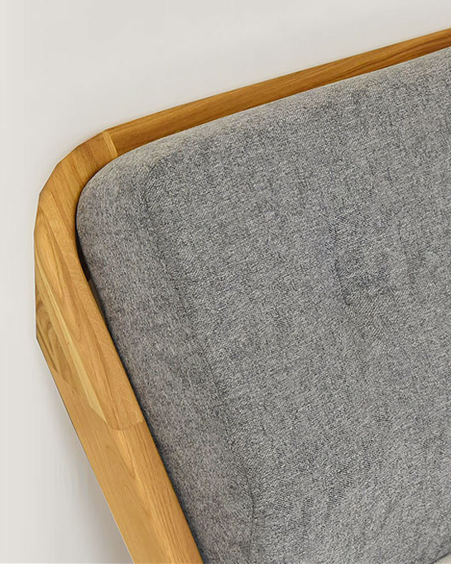 Millésime - Lit robuste en chêne massif