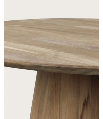 Honolulu - Table repas ronde en teck massif D110 cm 4/6 pers.