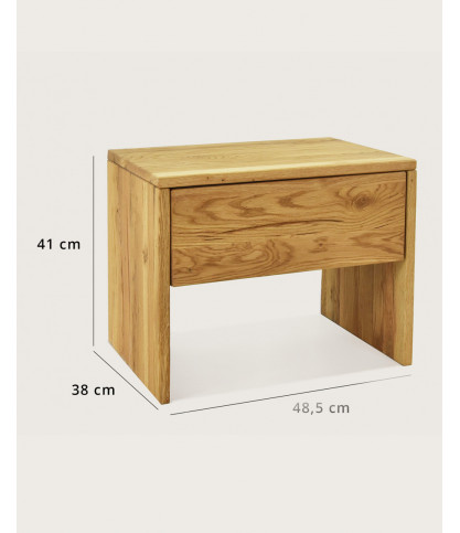 Matus - Chevet en chêne massif