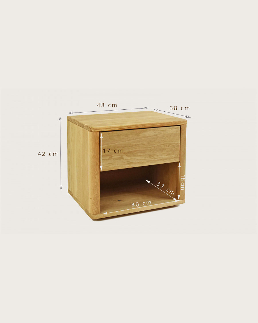 Emma - Chevet en chêne massif