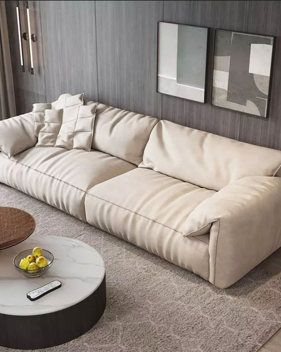 Living - Canapé fixe 3 places