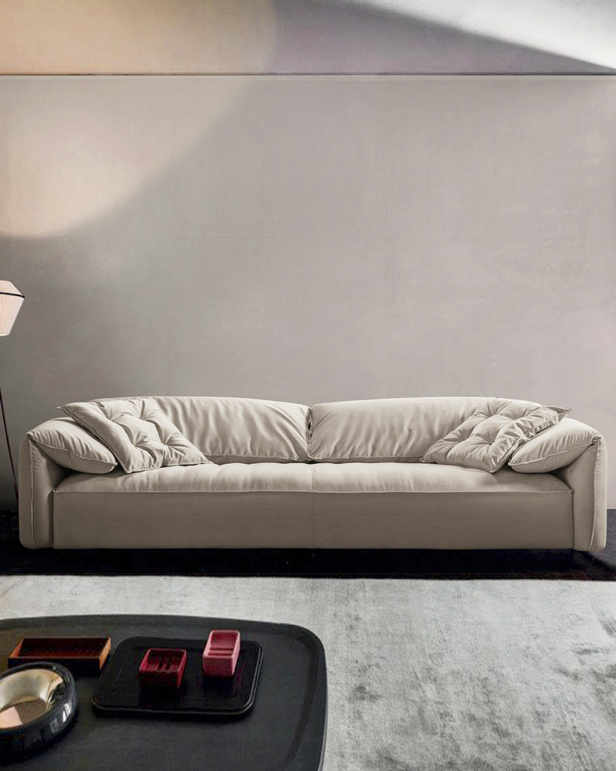 Living - Canapé fixe 3 places