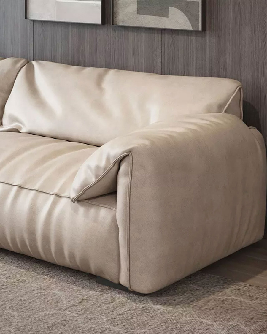 Living - Canapé fixe 3 places