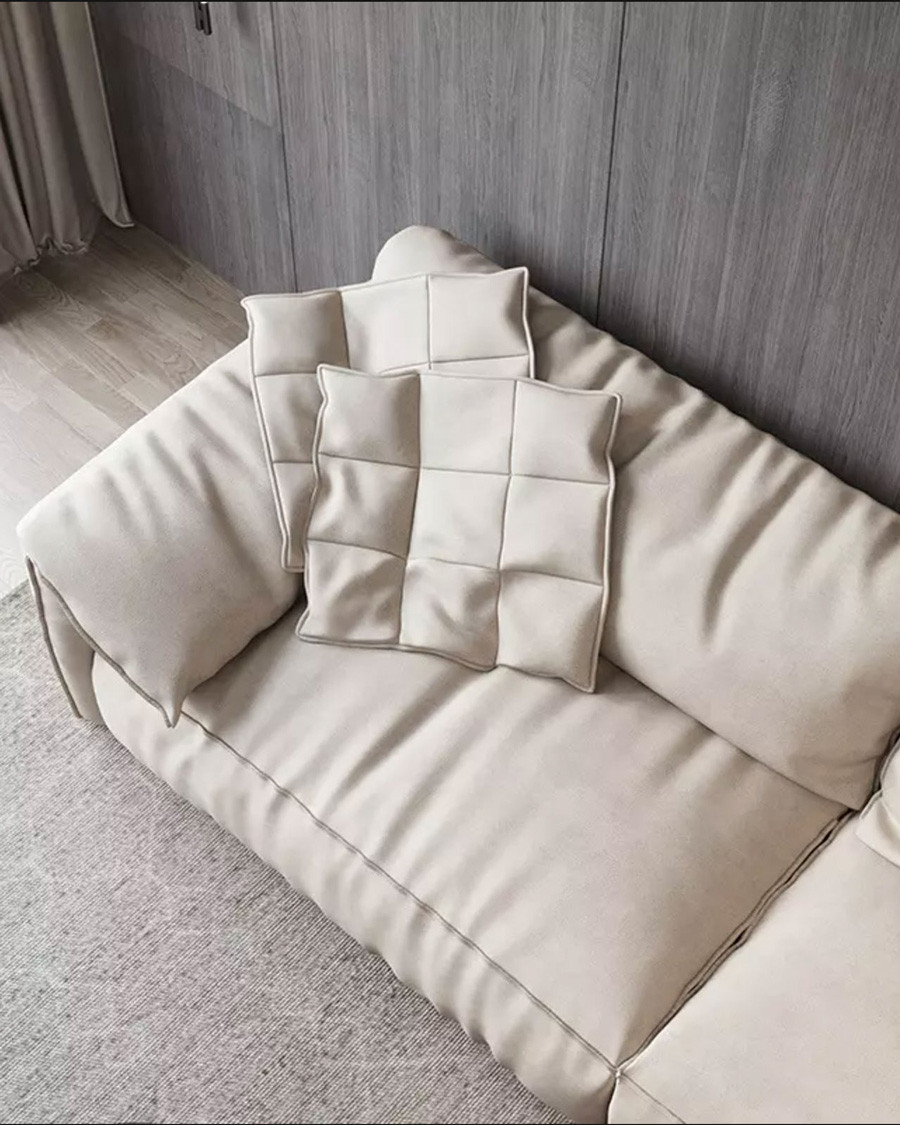 Living - Canapé fixe 3 places