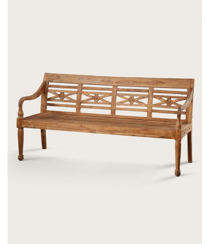 Raffa - Banc en teck massif