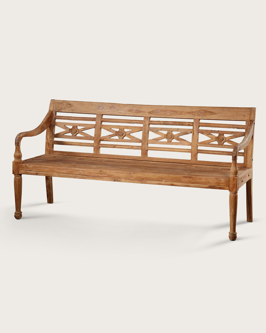 Raffa - Banc en teck massif