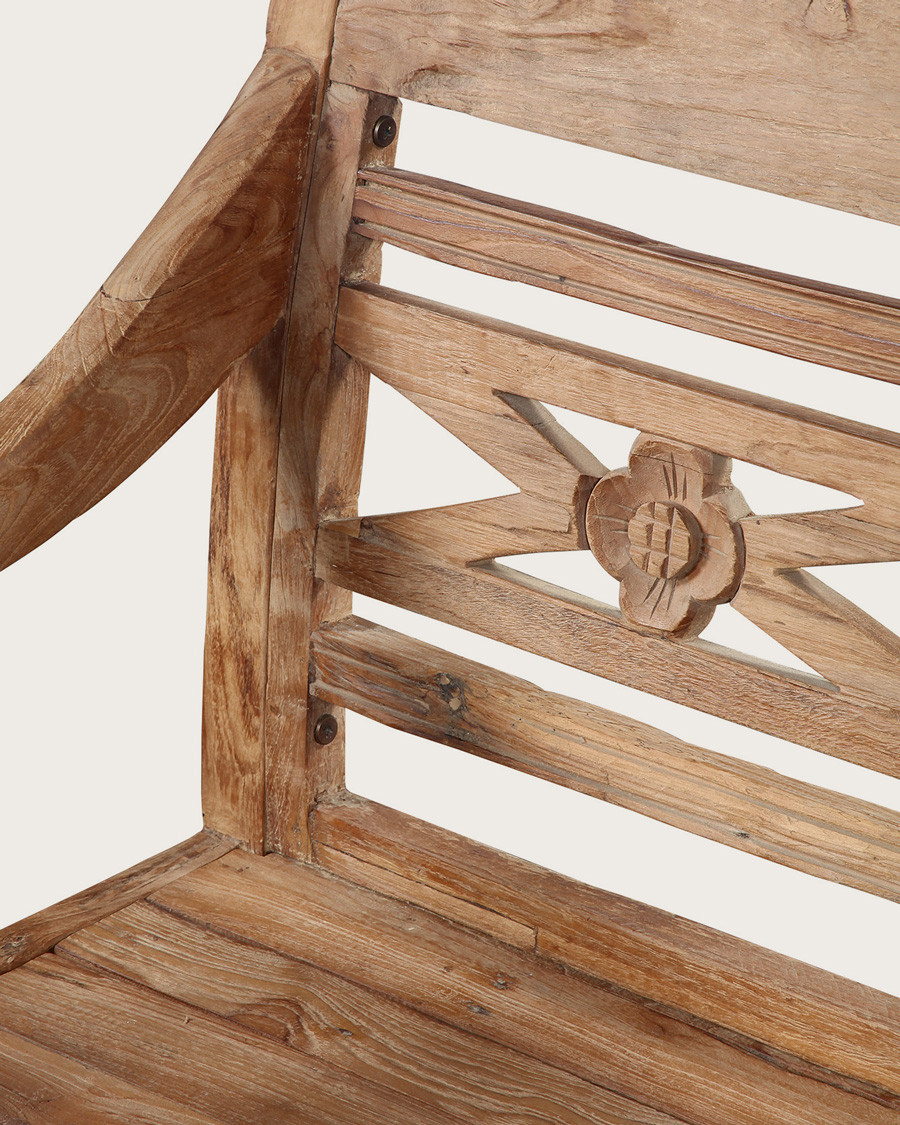 Raffa - Banc en teck massif