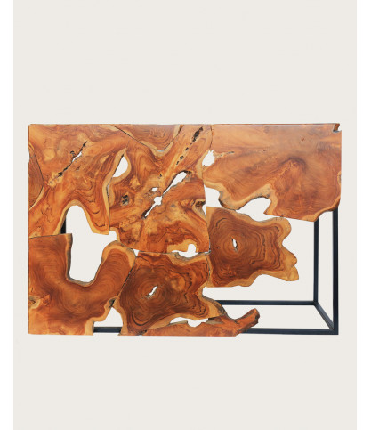 Hamali - Console en teck massif