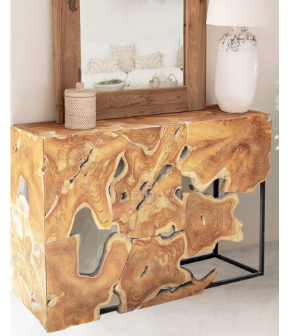 Hamali - Console en teck massif