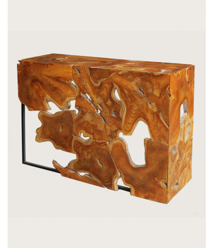 Hamali - Console en teck massif