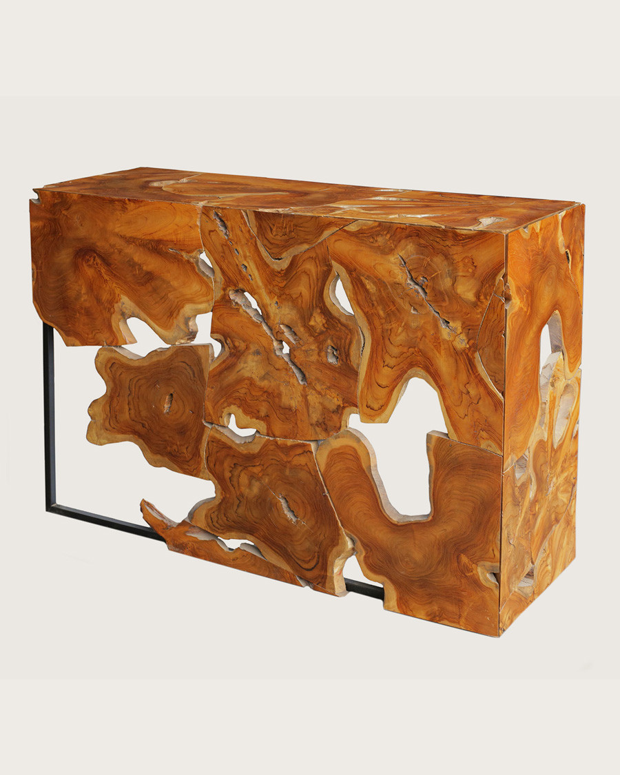 Hamali - Console en teck massif