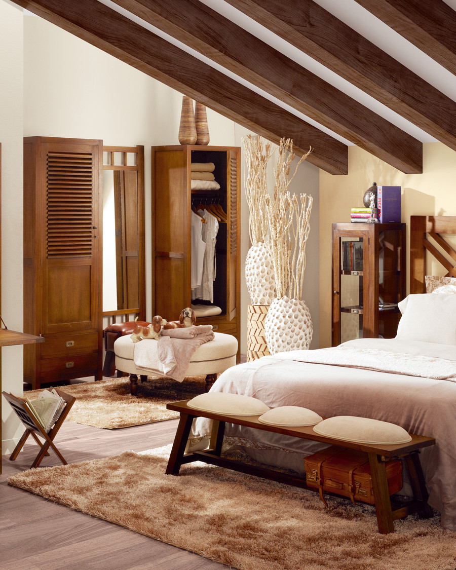 Ariana - Armoire de chambre 2 portes en Mindy massif