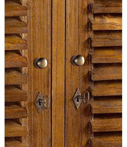 Ariana - Armoire de chambre 2 portes en Mindy massif