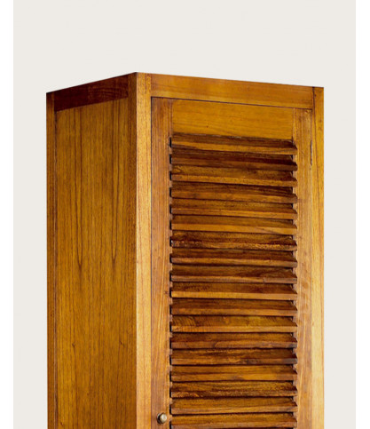 Ariana - Armoire de chambre 1 porte en Mindy massif