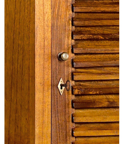 Ariana - Armoire de chambre 1 porte en Mindy massif