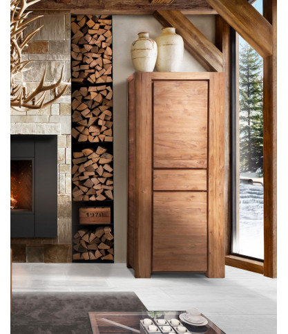 Kutaya - Bonnetière / Armoire en teck massif