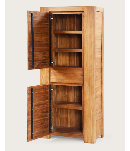 Kutaya - Bonnetière / Armoire en teck massif