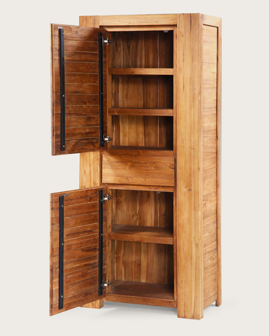 Kutaya - Bonnetière / Armoire en teck massif