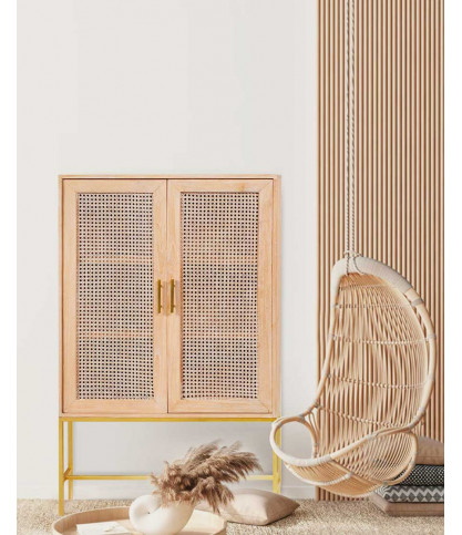 Siam - Armoire 2 portes en Mindy massif