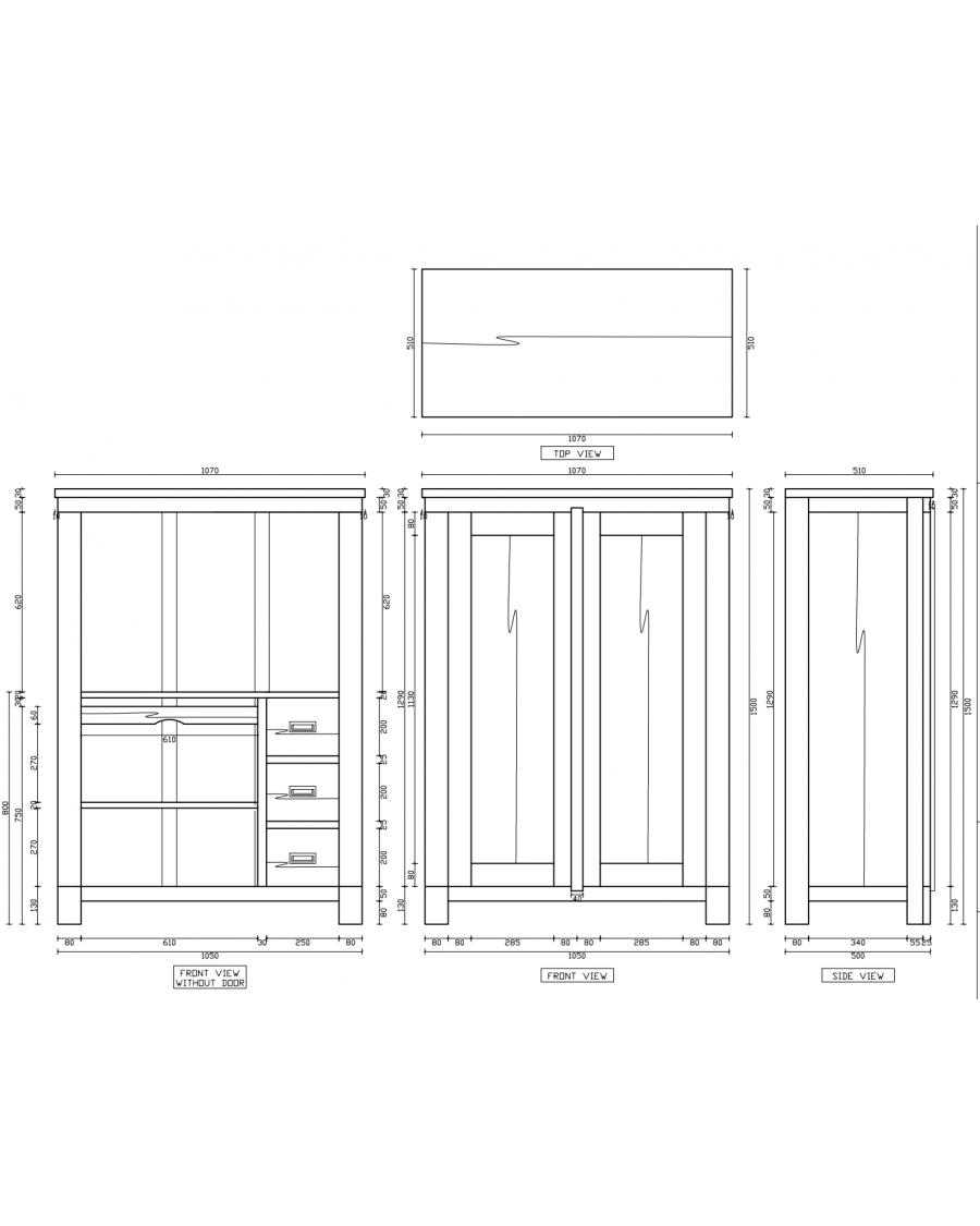 Padang - Armoire multimédia