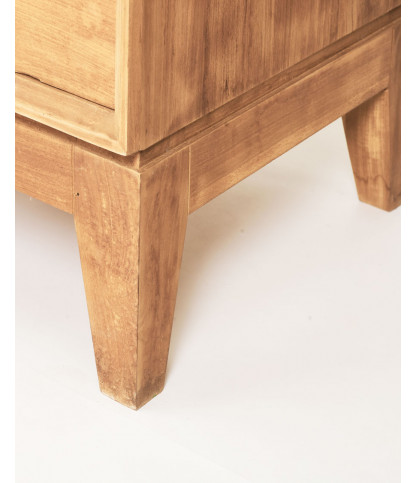 Kyoto - Meuble TV en Teck massif 155 cm