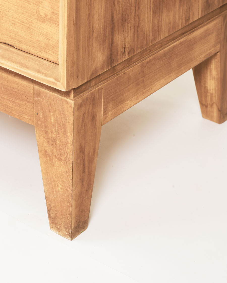 Kyoto - Meuble TV en Teck massif 155 cm