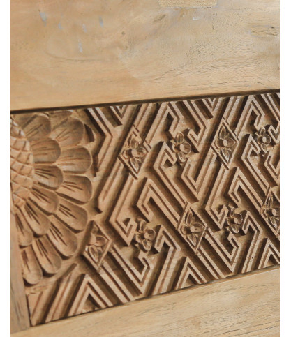 Yumi - Banc en bois massif de teck