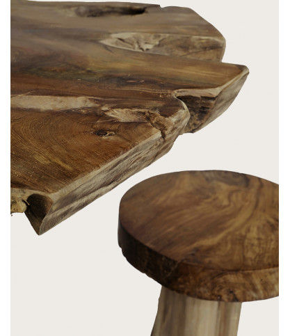 Forest - Table bar en bois massif