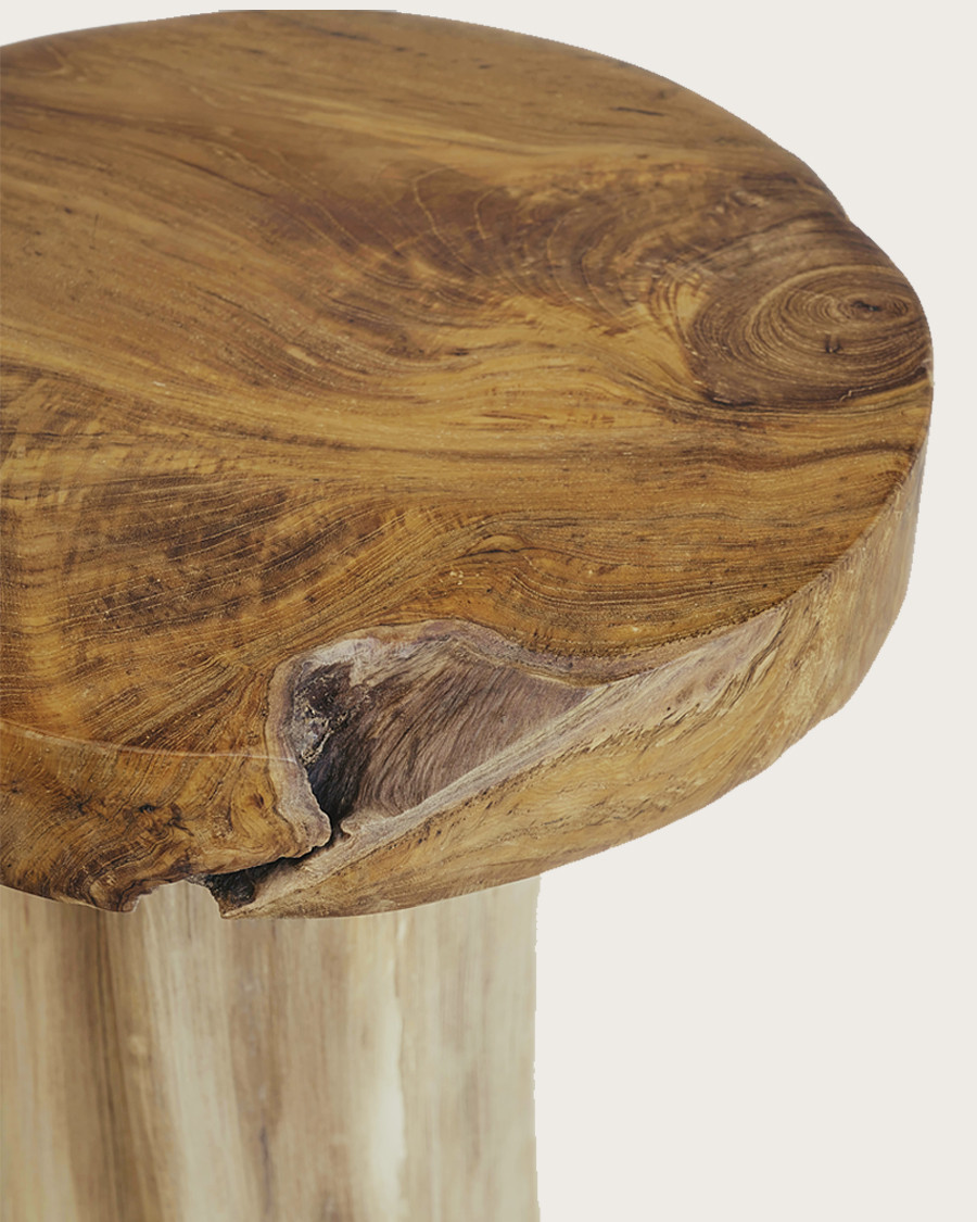 Mia - Tabouret en bois massif