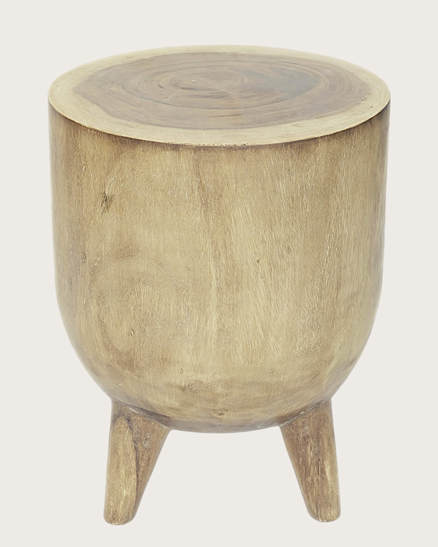 Sora - Side table basse en teck massif