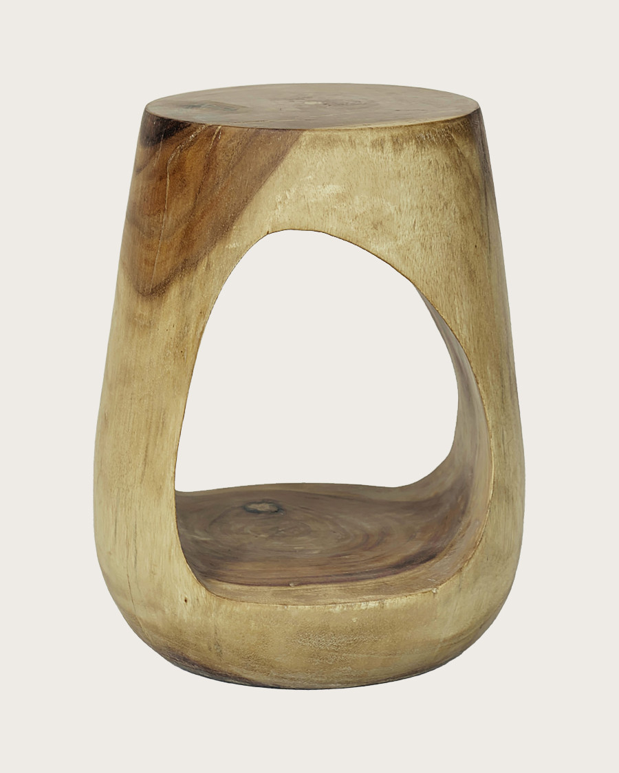 Rei - Side table / bouts de canapé en teck massif