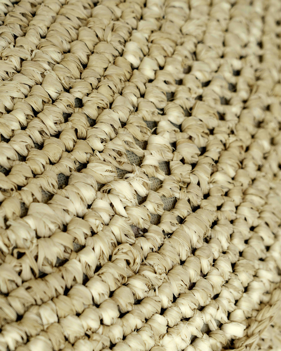 Rina - Pouf en Raffia