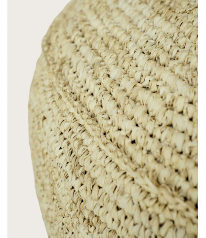 Rina - Pouf en Raffia