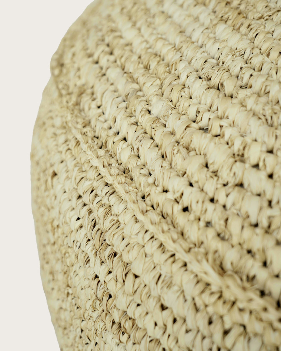 Rina - Pouf en Raffia