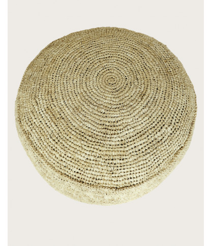 Rina - Pouf en Raffia