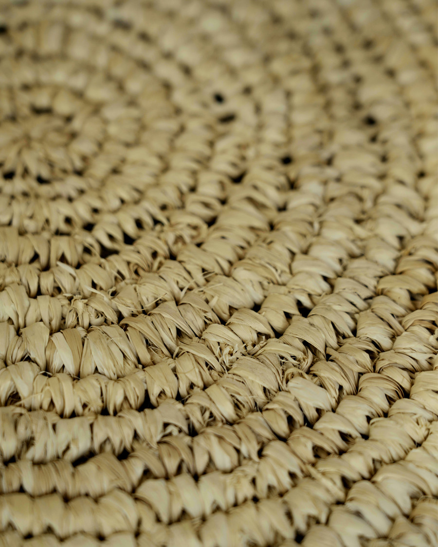 Rina - Pouf en Raffia