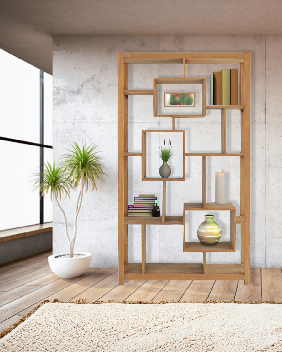 Maze - Étagère en bois...