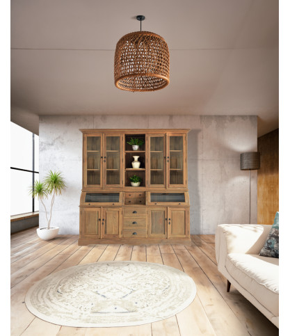 Hikari - Bibliothèque en bois massif