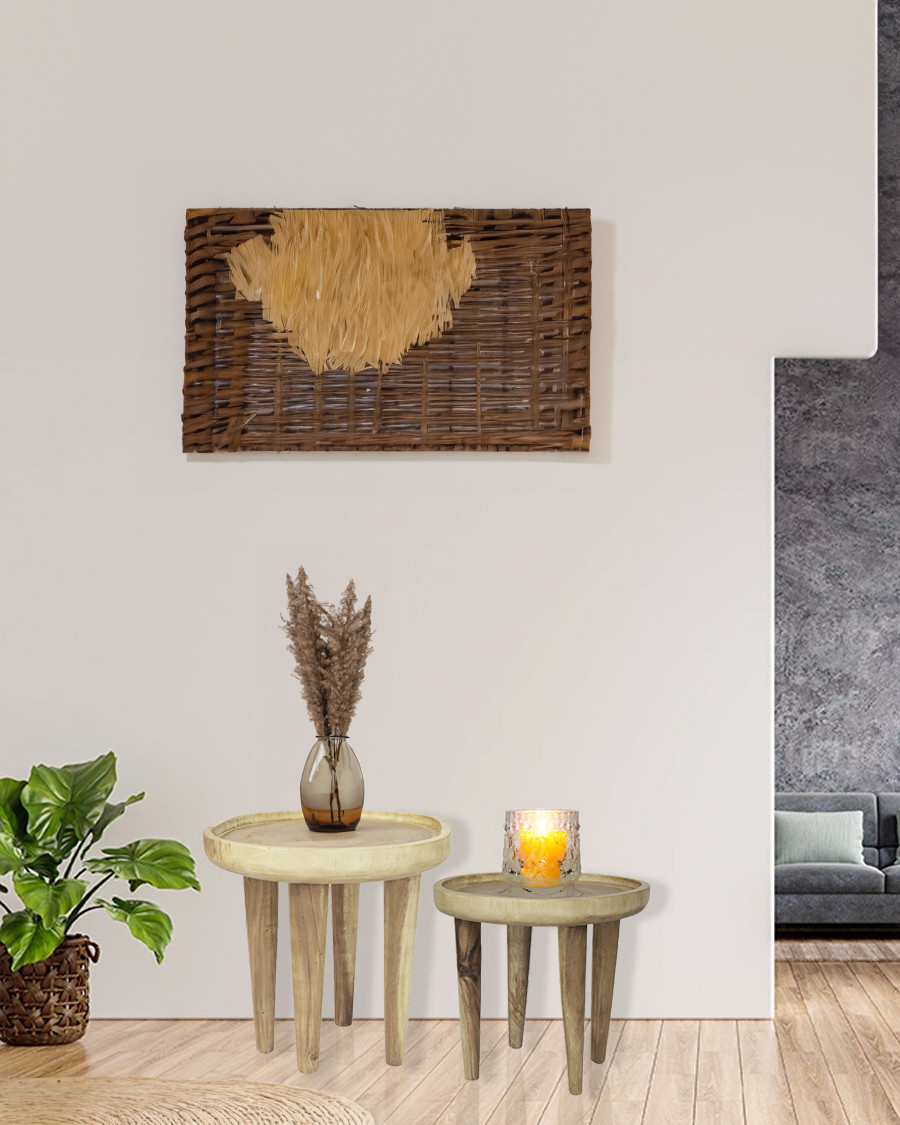 Léothéo - Lot de 2 tables...