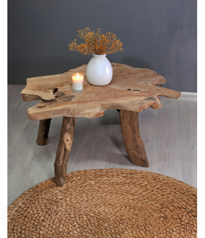 Risa - Table basse en teck massif