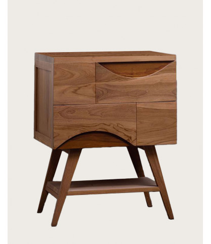 Balinea - Petit meuble de salle de bain en teck massif