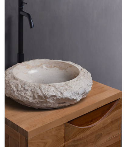 Balinea - Petit meuble de salle de bain en teck massif