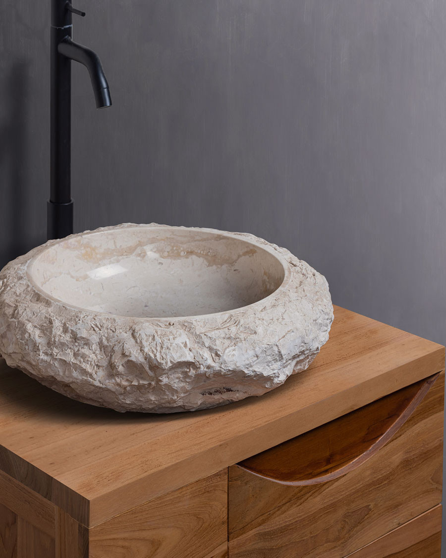 Balinea - Petit meuble de salle de bain en teck massif