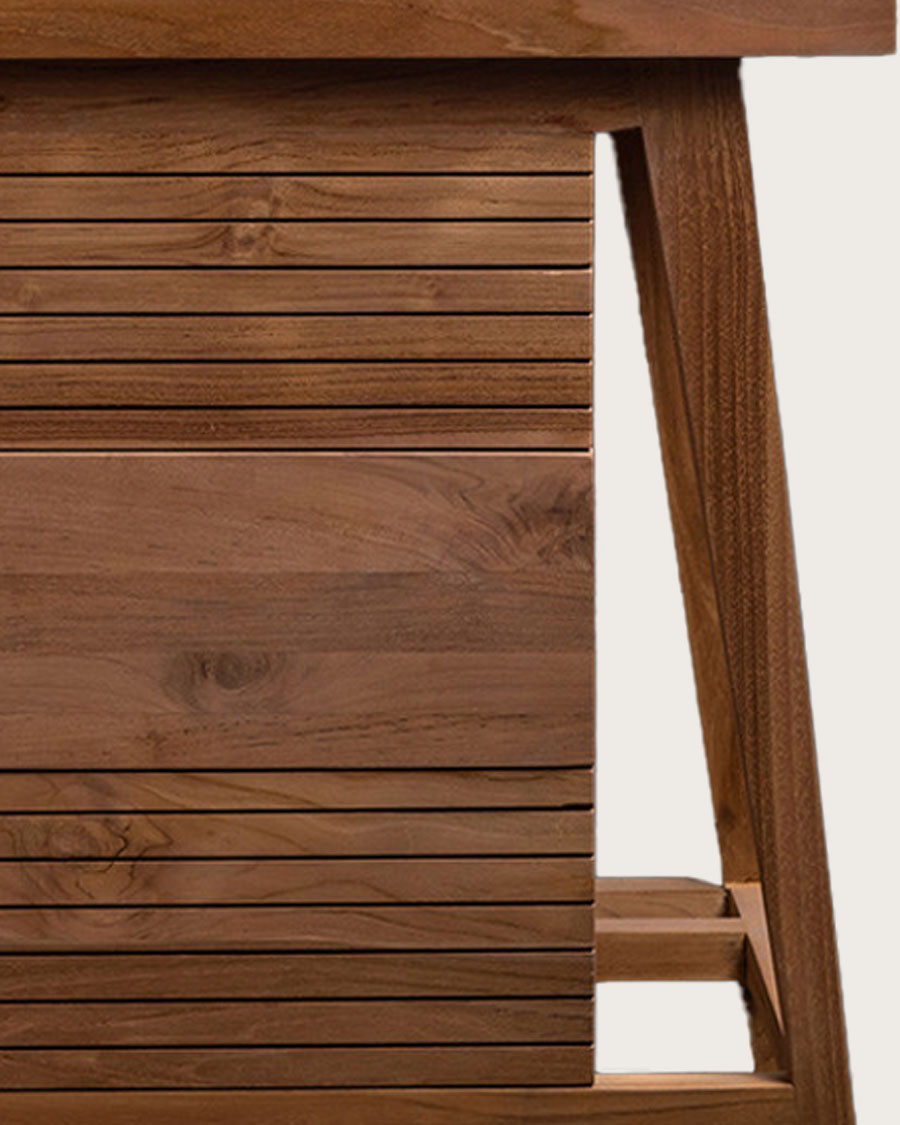 Rio - Petit meuble de salle de bain en teck massif