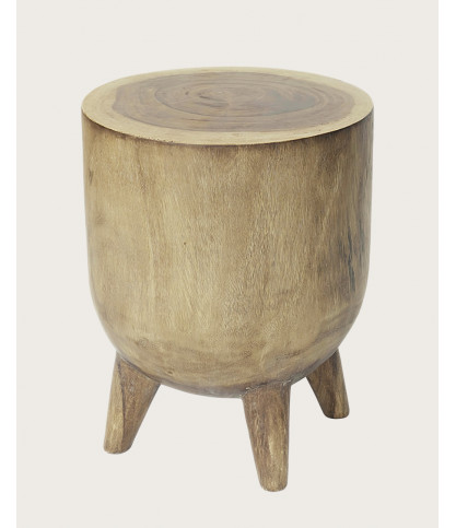 Sora - Side table basse en teck massif