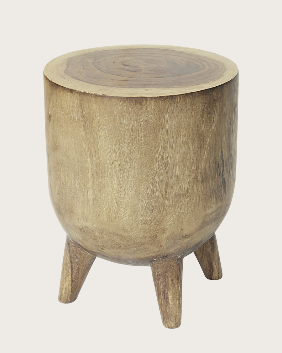 Sora - Side table basse en teck massif