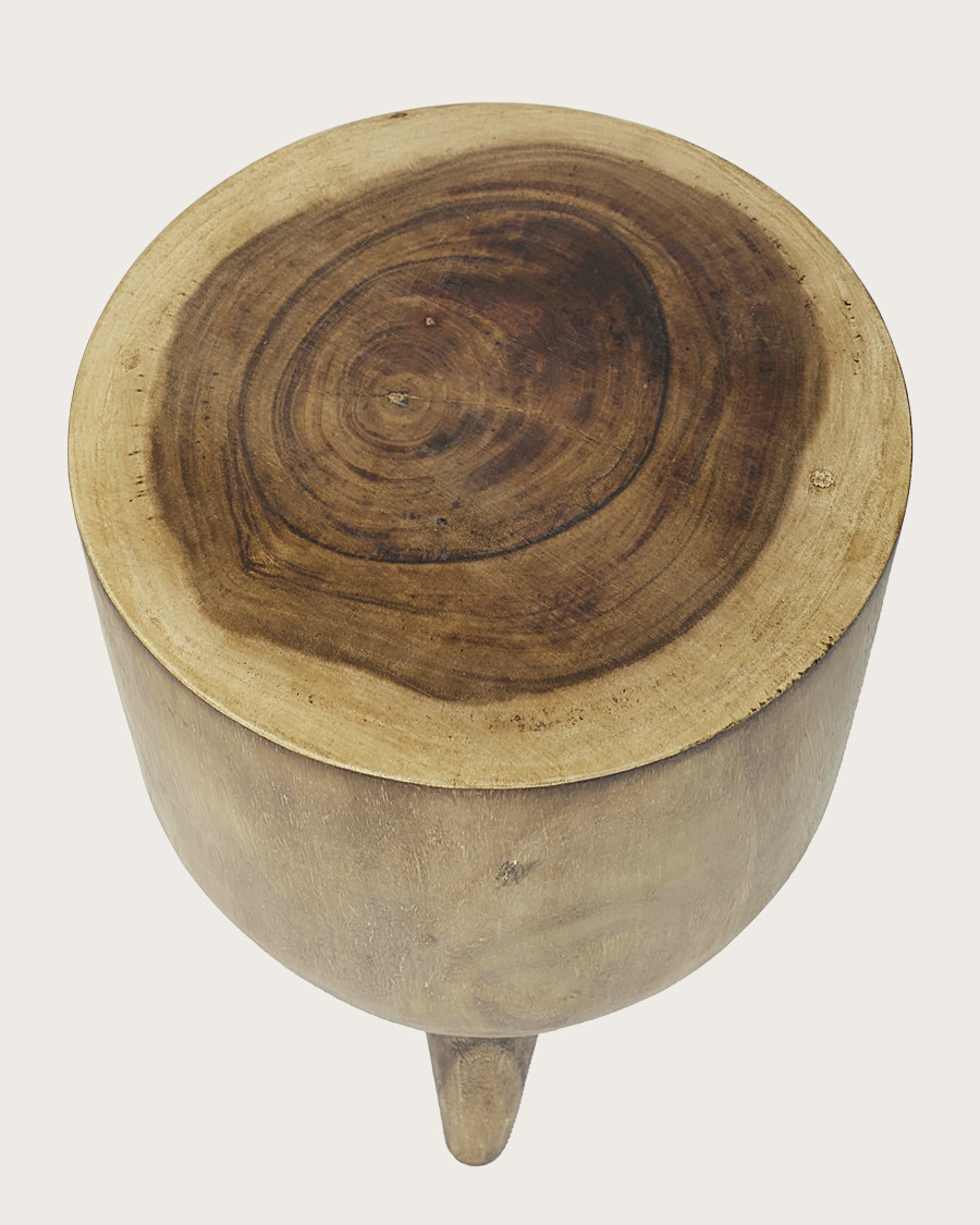 Sora - Side table basse en teck massif