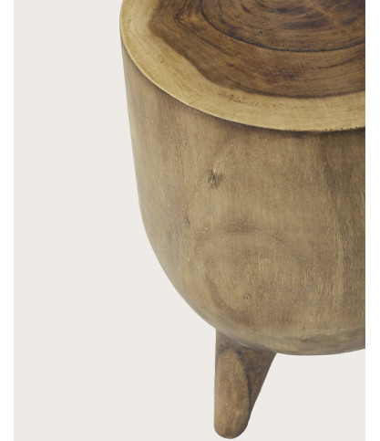 Sora - Side table basse en teck massif